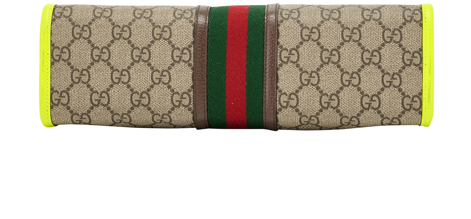 GG Supreme Ophidia Toiletry Pouch, &pound;395, Accessories, Beige, Canvas, Top view